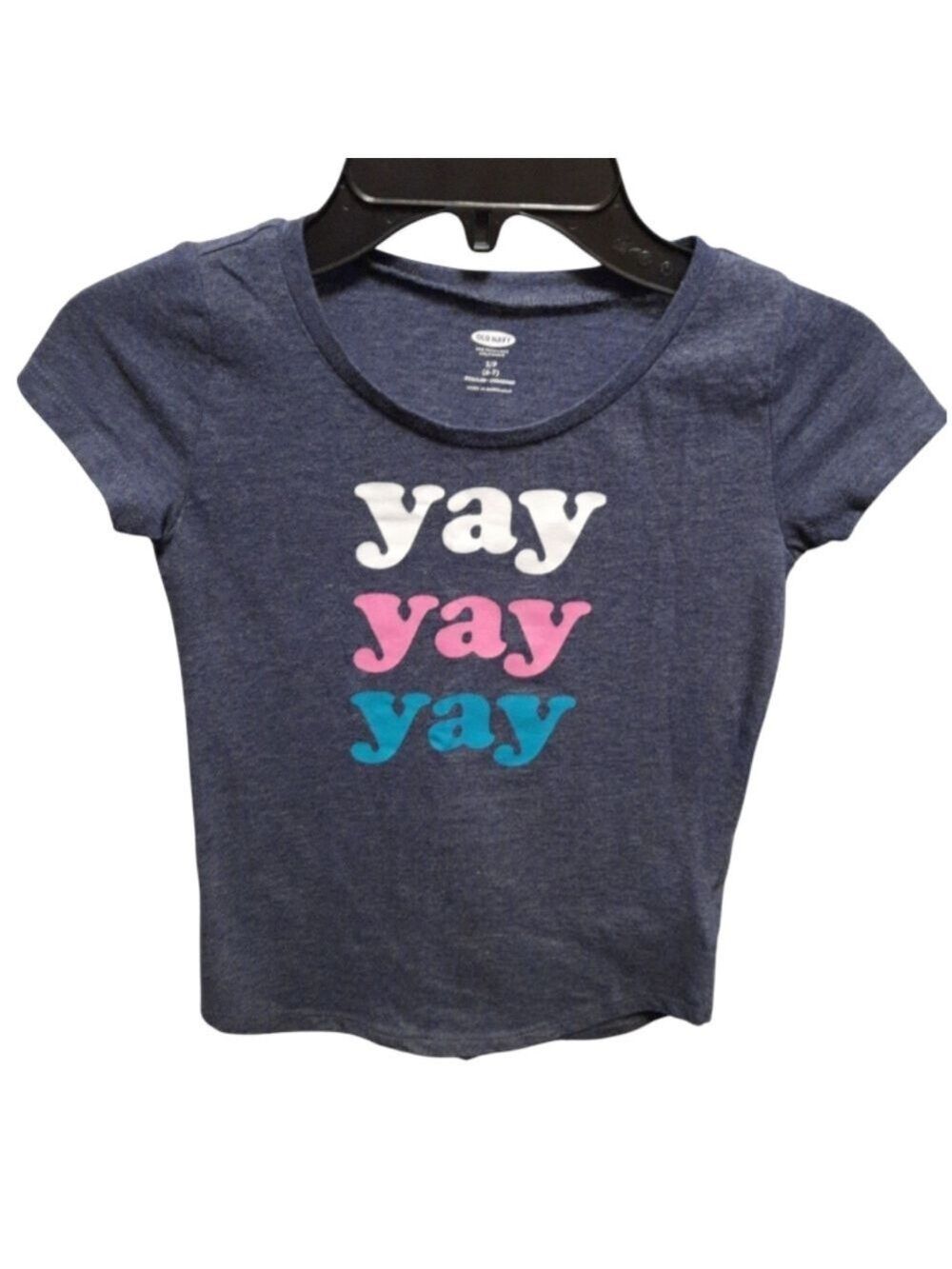 Old Navy Girl's Short Sleeve Tee Size Small (6/7)